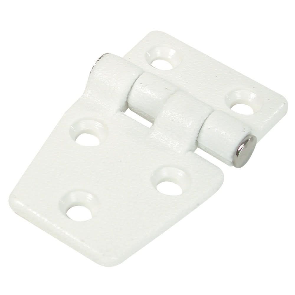 Whitecap Shortside Door Hinge - White Nylon - 1 - 3/8" x 2 - 1/4" - S - 3033 - Anchor Express