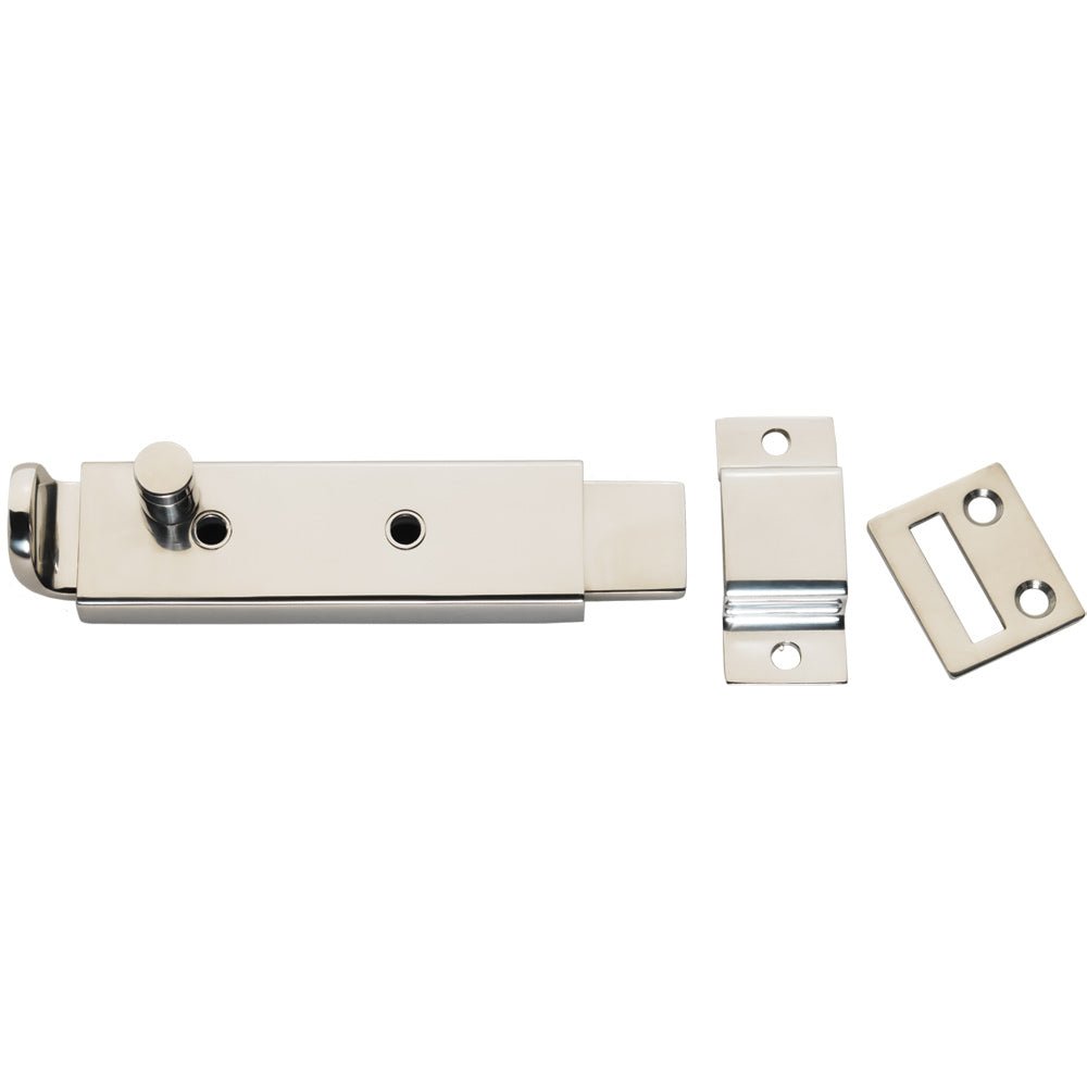 Whitecap Spring Loaded Slide Bolt/Latch - 316 Stainless Steel - 5 - 5/16" - S - 588C - Anchor Express