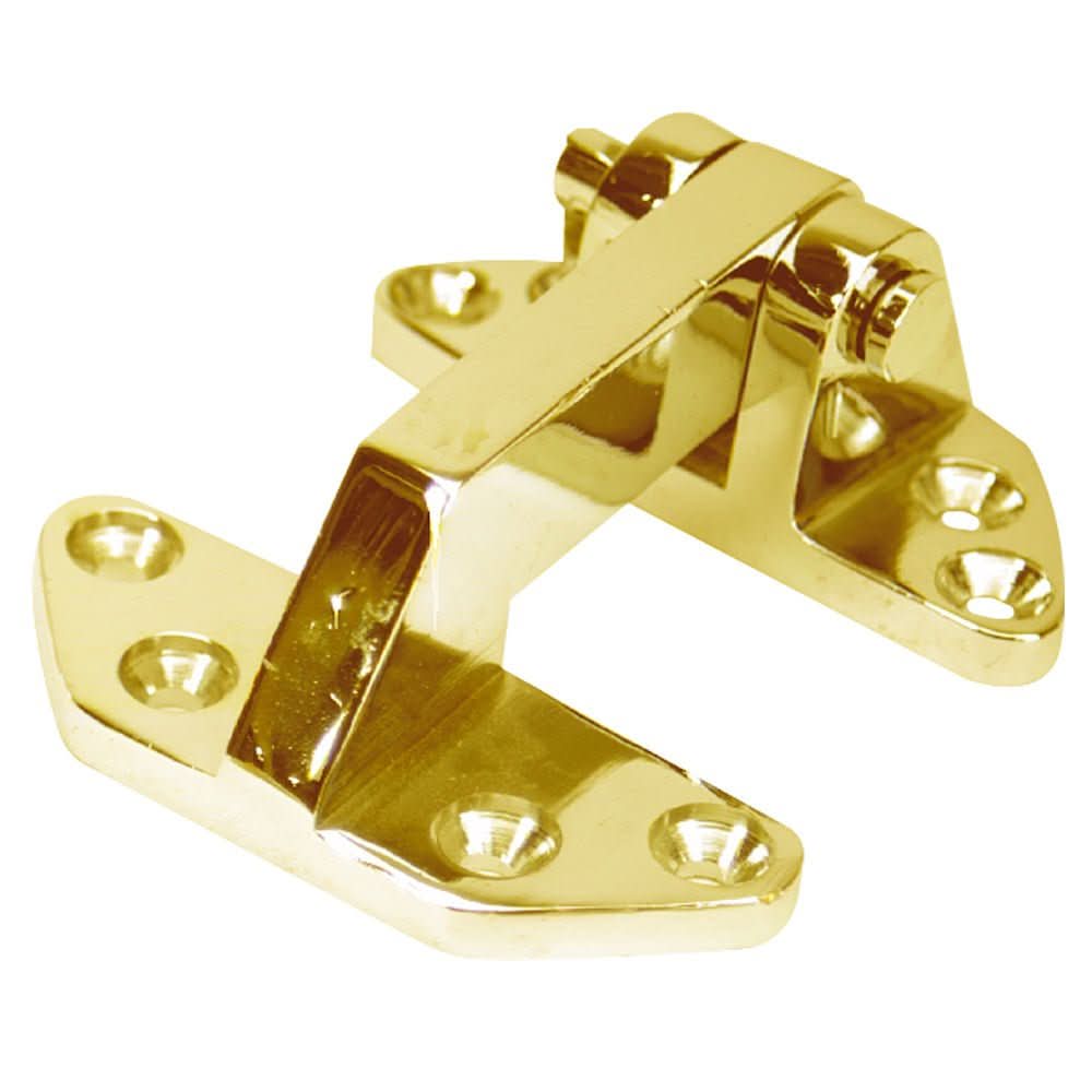 Whitecap Standard Hatch Hinge - Polished Brass - 2 - 5/8" x 3 - 1/8" - S - 990BC - Anchor Express