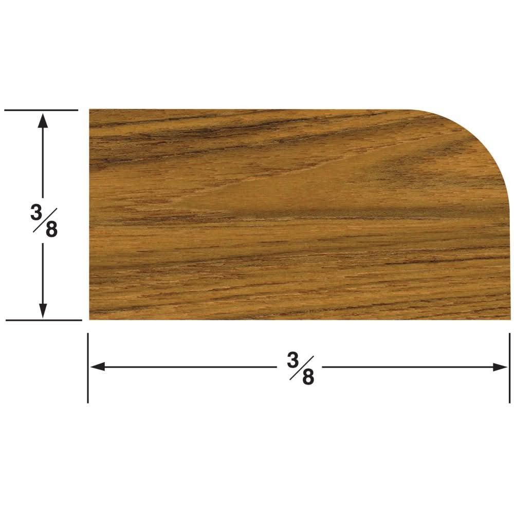 Whitecap Teak Stop Molding Small - 5' - 60854 - Anchor Express