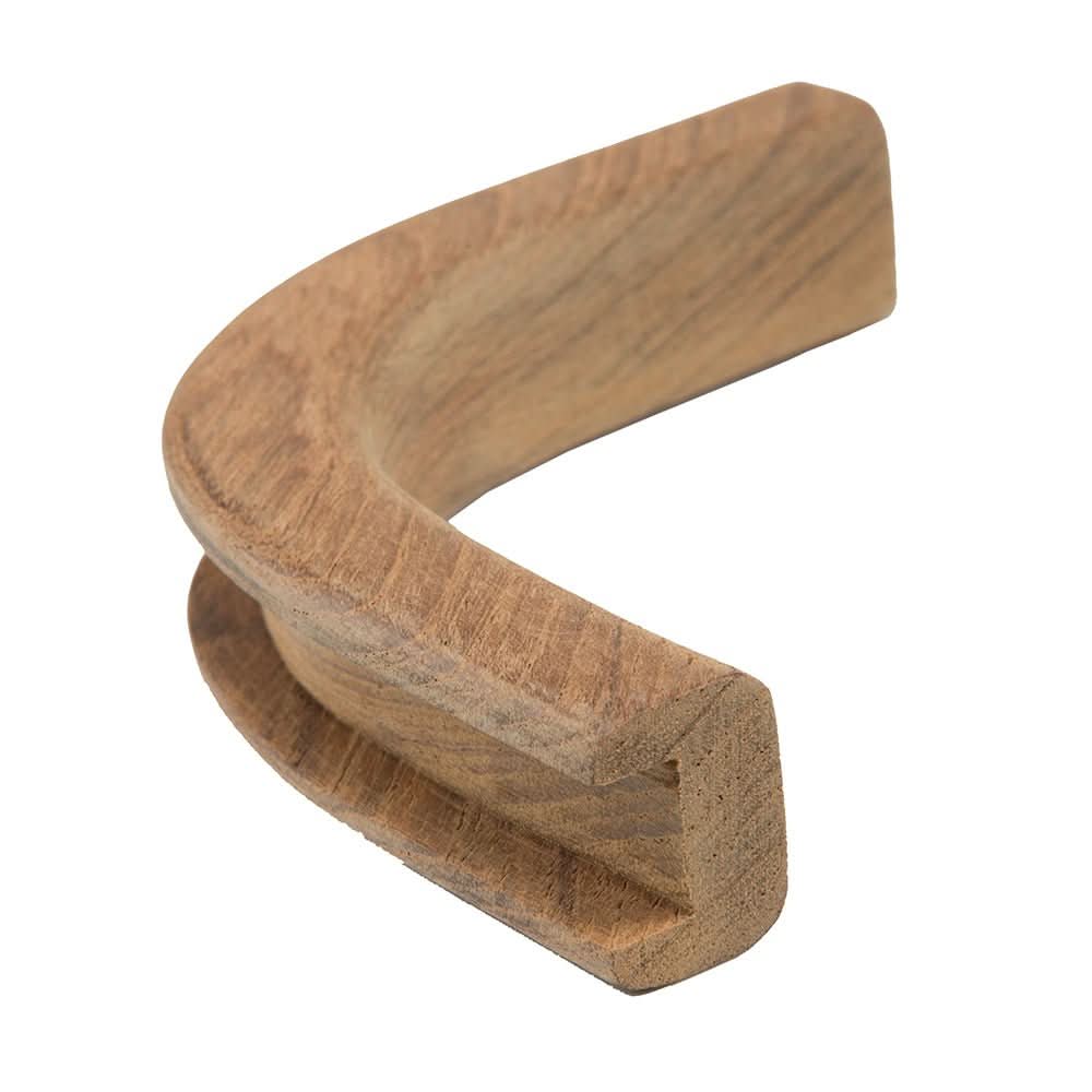Whitecap Teak Track Inside Corner Molding - 1/2" - 60822 - Anchor Express