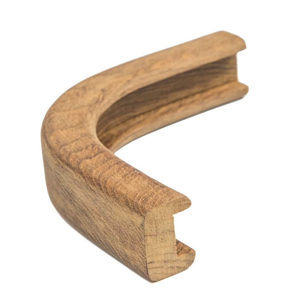 Whitecap Teak Track Outside Corner Molding - 1/2" - 60823 - Anchor Express