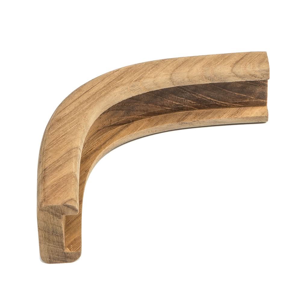 Whitecap Teak Track Outside Corner Molding - 3/4" - 60827 - Anchor Express