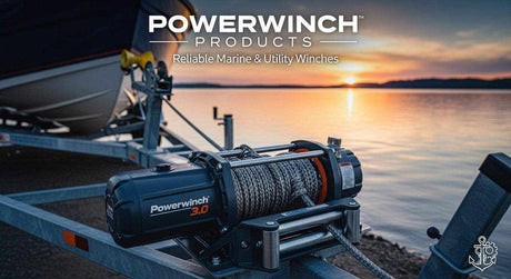 Powerwinch heavy-duty winch and windlass for marine and industrial use
