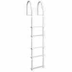 Marine-grade boat ladders with non-slip steps for safe boarding and swimming access