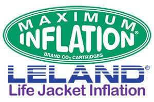 Leland Maximum Inflation CO2 re-arming kit for inflatable life jackets and tires