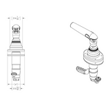 TACO GS-500XL Outrigger Mounts *Only Accepts CF-HD Poles* - GS-500XL