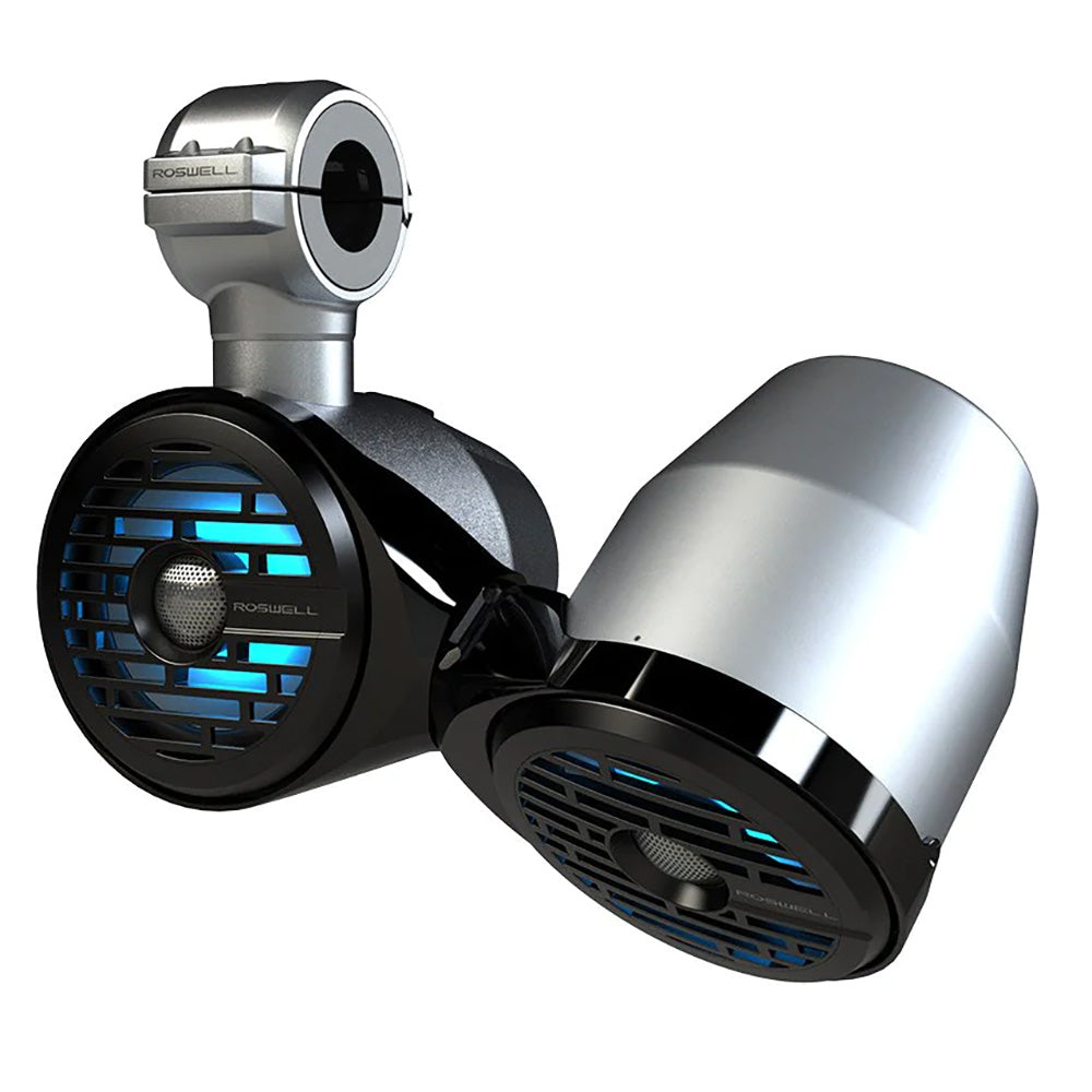 Roswell Marine R1 6.5-inch Vamp Spin Tower Speakers - Black, 160W RMS / 320W Peak Power - C920-1821