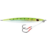 Williamson Kensaki 120 Jig - 5.25" - 4.25oz - UV Green Sardine Zebra - KSJ120UVGSZ