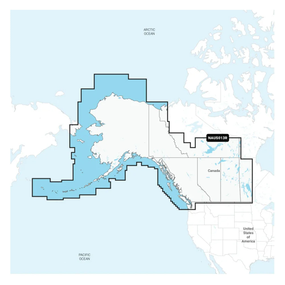 Navionics NAUS013R - Canada, West & Alaska - Navionics+ - 010-C1467-30