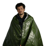 SOL Survive Outdoors Longer Sport Utility Blanket - Compact Emergency Thermal Blanket with Windproof, Waterproof & Reflective Features