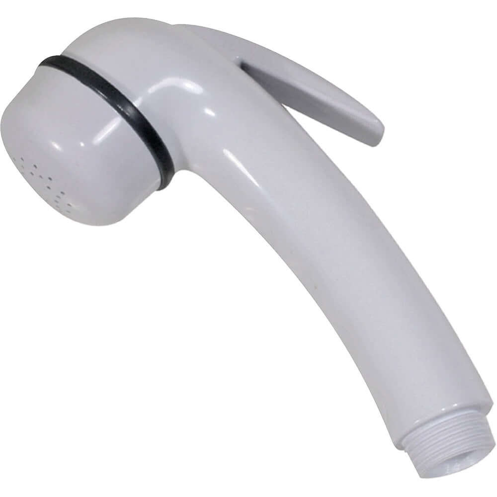 Scandvik 14004P Euro Shower Handle Straight - White - 14004P