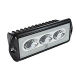 Lumitec CapriLT Flush Mount LED Flood Light - White Non-Dimming with Black Housing - 101289