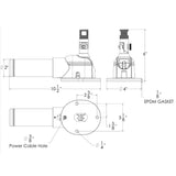 TACO Grand Slam 860 Electric VHF Antenna Mount - GS-850