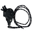 Rupp Halyard Line Locks Triple/Rope & Shackle - CA-0157-3S