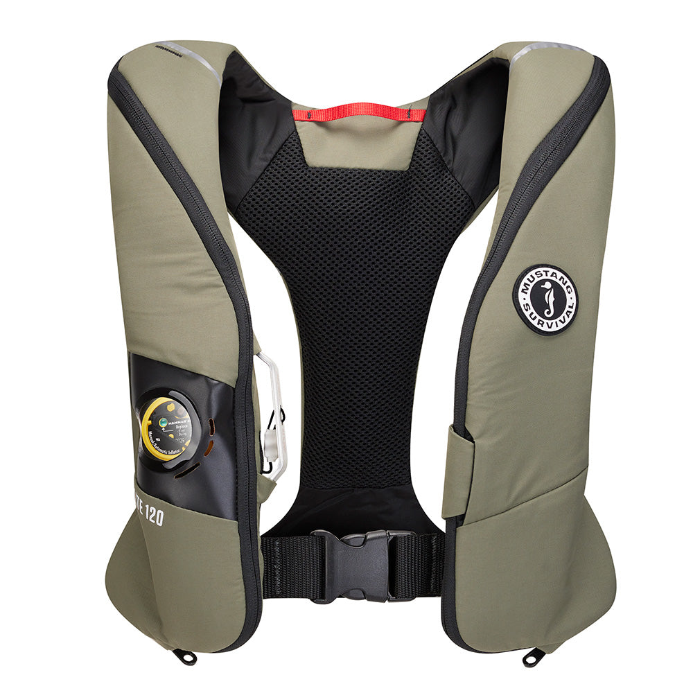 Mustang Elite 120 Coastal Inflatable PFD - Everglade Green - MD5170-292-0