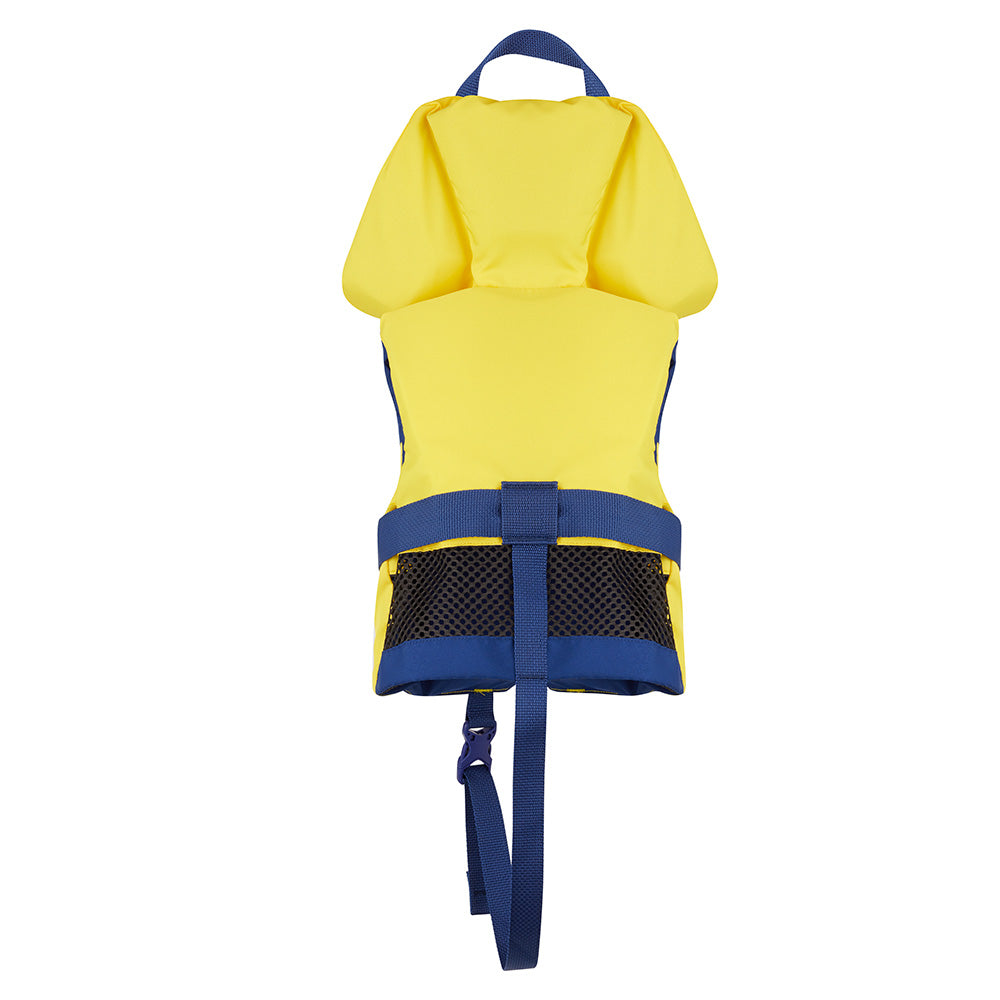 Mustang Lil' Legends Infant Foam Vest - Yellow/Navy - MV3251-844-0