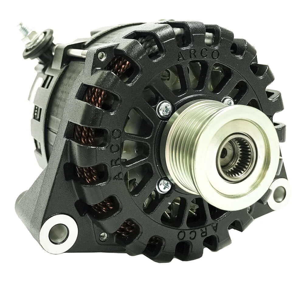 ARCO Marine Zeus 24V 4kW Low Turn On (LTO) N62 Alternator w/Clutch Pulley - 4404