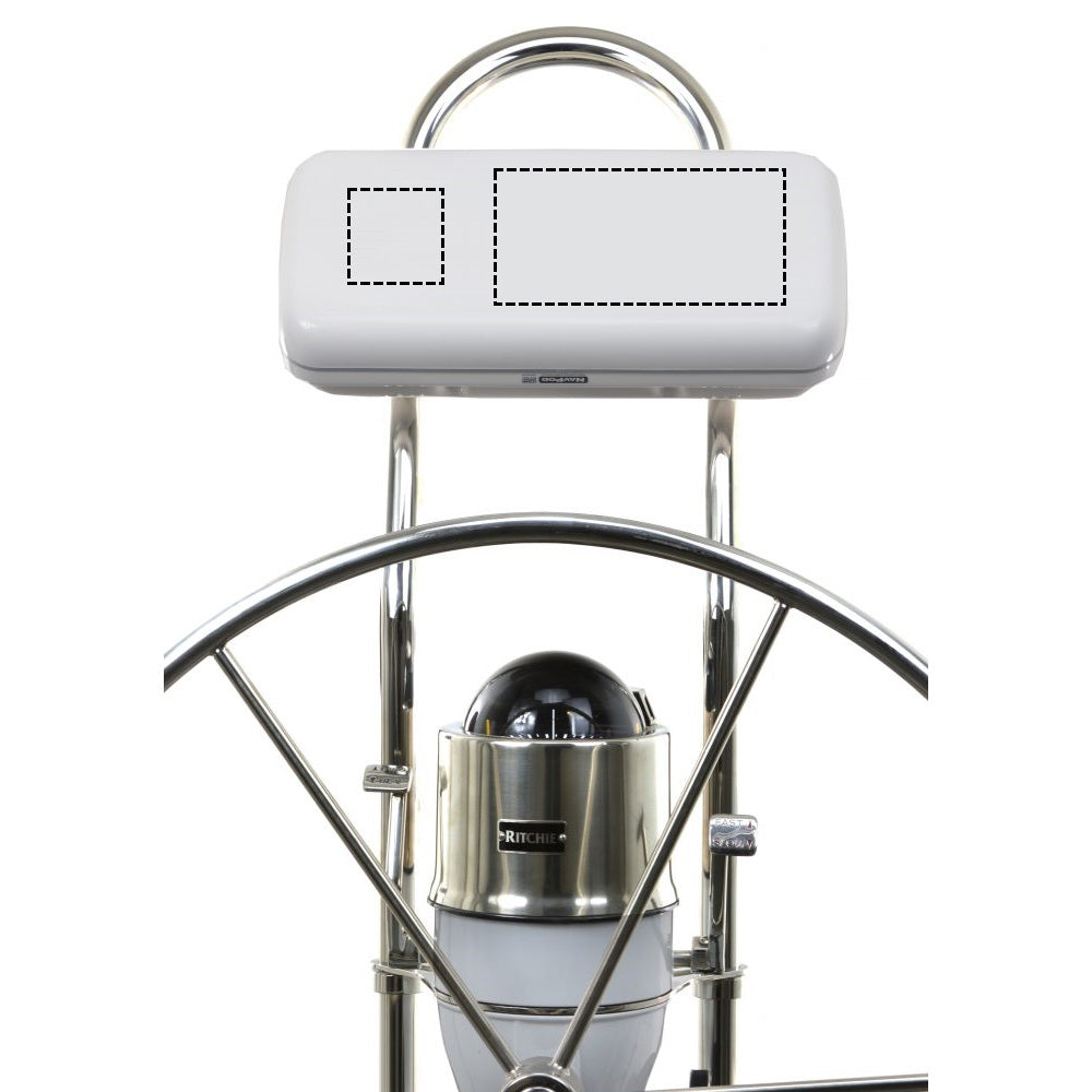 NavPod SystemPod Pre-Cut for Simrad GO7 XSE, GO7 XSR, B&G Vulcan 7R with Additional Instrument Mount - Right & Left for 9.5 Inch Wide Guard - GP1500-37