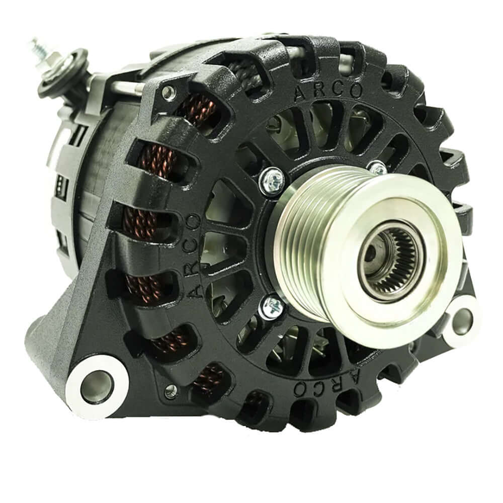 ARCO Marine Zeus A8000-48V 8kW N62 Alternator w/Clutch Pulley - 4604