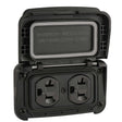 Scanstrut Ventura Series Dual AC Outlet - 125V - 20A - SC-V-P1