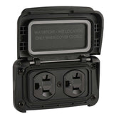 Scanstrut Ventura Series Dual AC Outlet - 125V - 20A - SC-V-P1