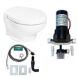 Thetford Marine Nano Eco Compact Toilet Raw Water Kit with Inlet Pump - 24V - T-NAN024PW/E/NA-RWKIT