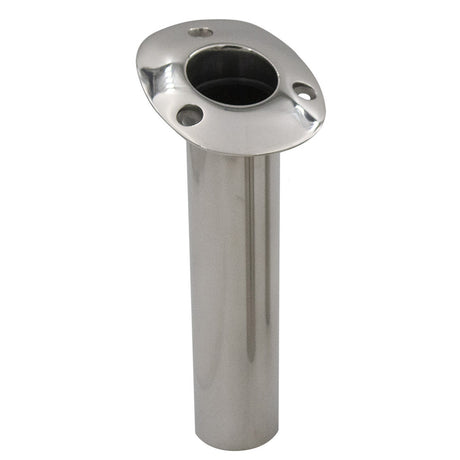 C.E. Smith Flush Mount Rod Holder - 30 Degree - Black Liner - No Logo - 53672NA