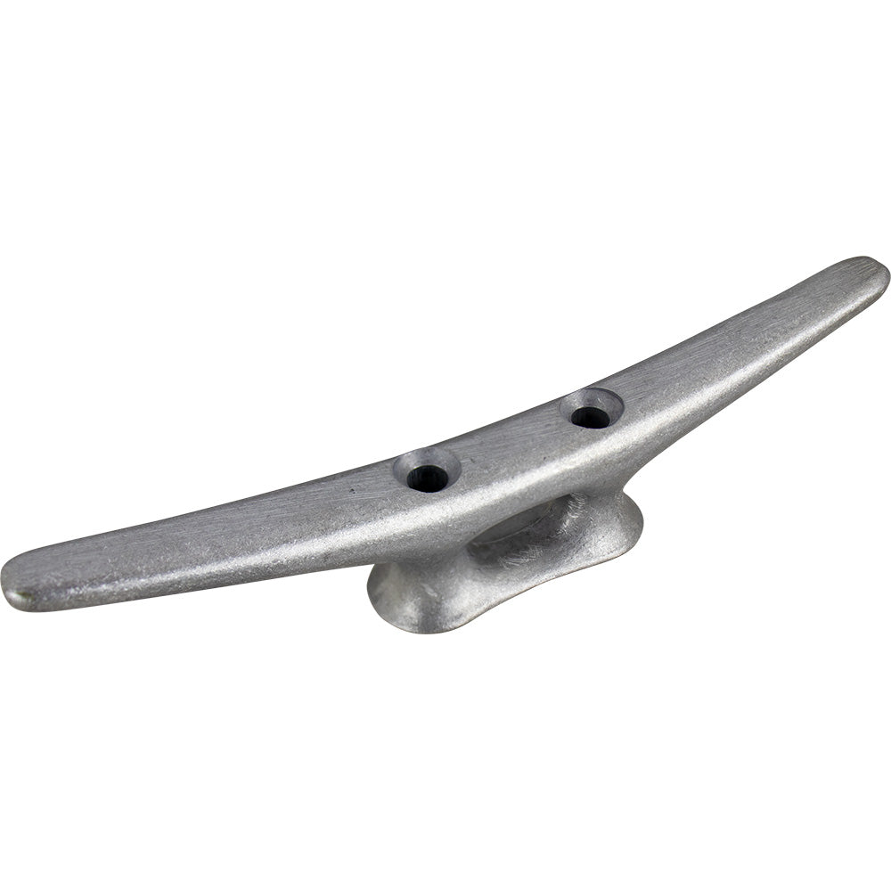 Sea-Dog Open Base Cleat - Flat Head - 10 Inches - Die Cast Aluminum - 46110