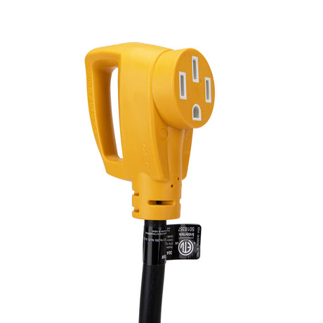 Camco Power Grip RV 18-Inch 30Amp Circuit Analyzer Dogbone with Surge Protection - 55460