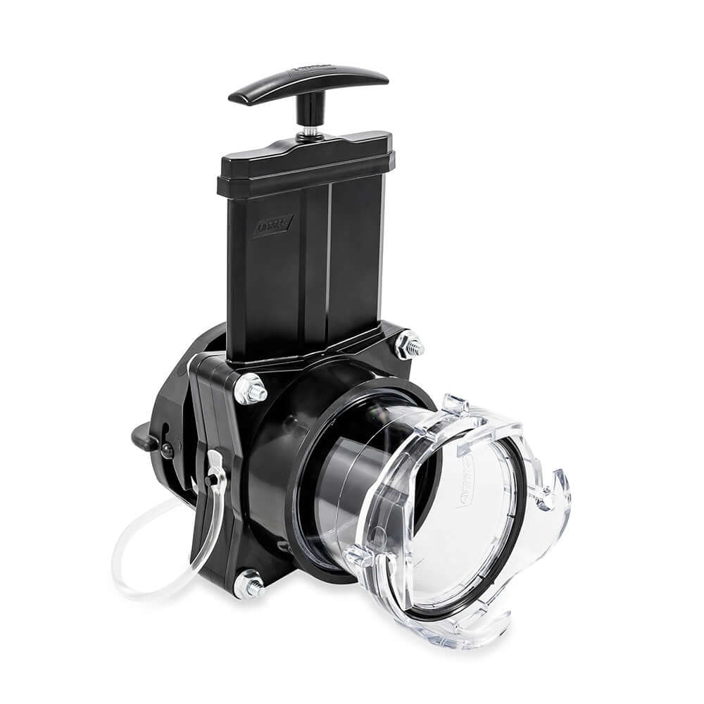 Camco 3" Gate Valve w/3.5" Clear Extension & Cap - 39050