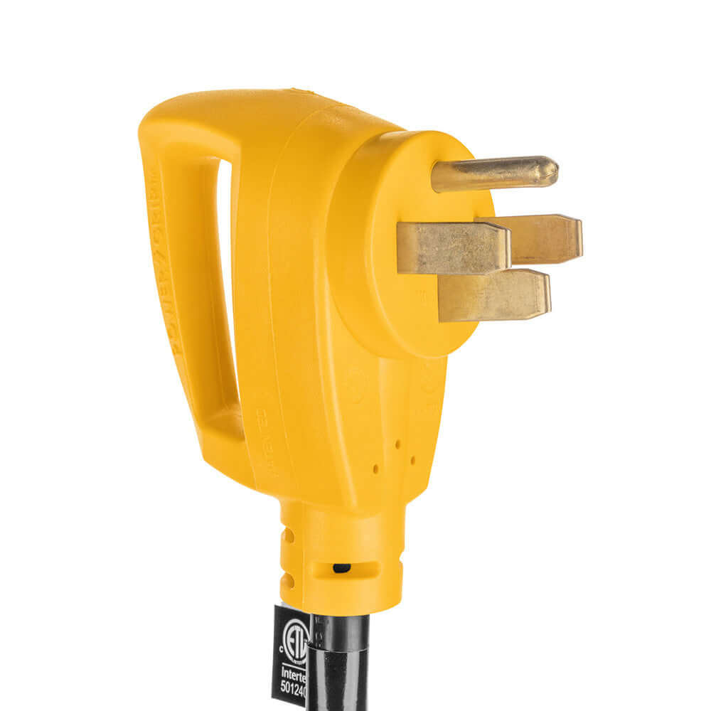 Camco Power Grip 18" Dogbone Adapter - 50 Amp Male/30 Amp Female - 55173