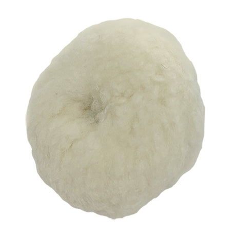 SEM Natural Wool Lamb's Wool Replacement Pads * 3-inch, 4-Pack