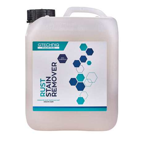 Gtechniq Rust Stain Remover 5L * Marine-Grade Rust and Mineral Residue Cleaner