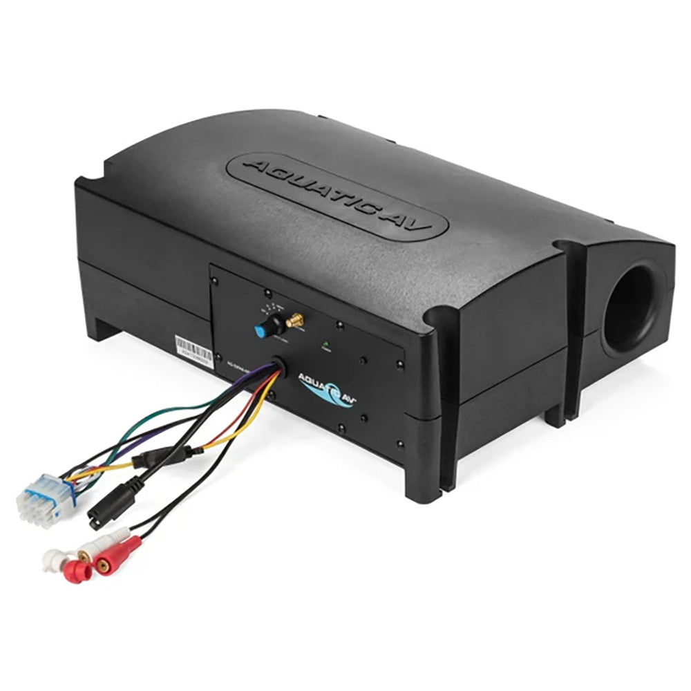 Aquatic AV SW613 SWA6 Amplified Bluetooth Stereo and Subwoofer for Marine and Outdoor Use - SW613