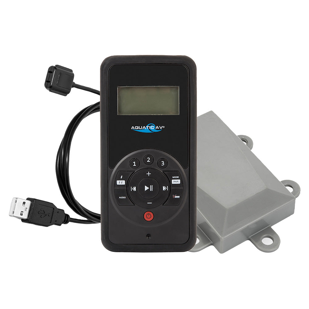 Aquatic AV RF6 Remote Control Kit for Marine and Powersports Audio Systems - RF610