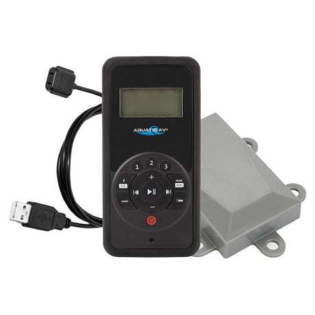 Aquatic AV RF6 Remote Control Kit for Marine and Powersports Audio Systems - RF610