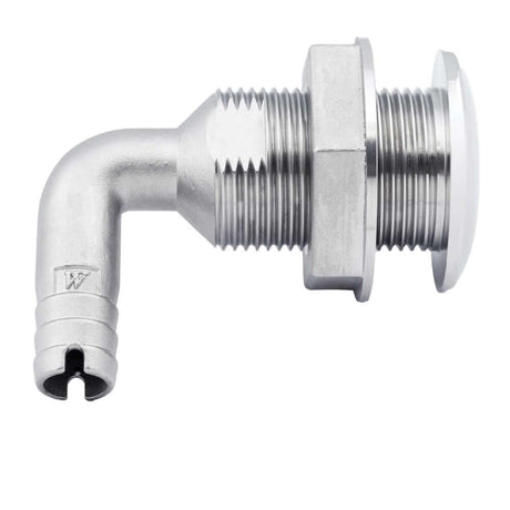 Whitecap 1-1/2" Duplex Stainless Steel 90 Degree Thru-Hull Fitting - 6581X