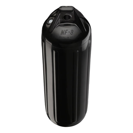 Polyform NF-3 Heavy-Duty Twin Eye Boat Fender - 5.6" x 19" Black