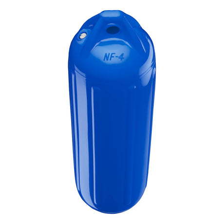Polyform U.S. NF-4 Blue Heavy-Duty Twin Eye Boat Fender for Small Boats