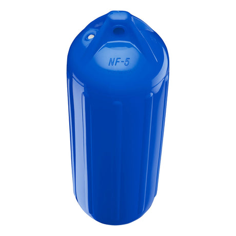 Polyform U.S. NF-5 Heavy-Duty Twin Eye Boat Fender - 8.9 in x 26.8 in, Blue
