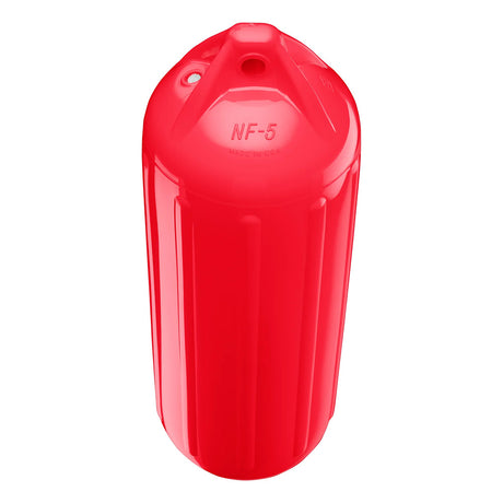 Polyform U.S. NF-5 Heavy-Duty Twin Eye Boat Fender - 8.9" x 26.8" - Red