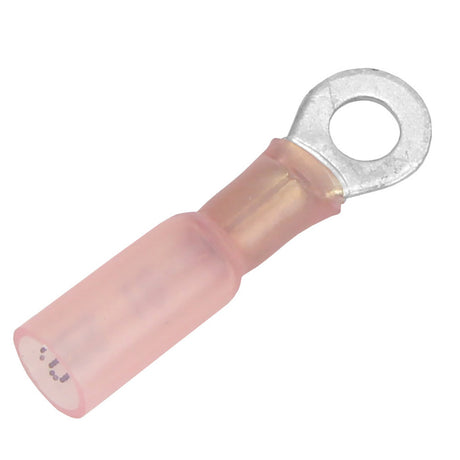 Pacer Group 22-18 AWG Heat Shrink Ring Terminal with #10 Stud Size - 500 Pack