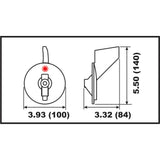 Performance Metals Yamaha Trim Tab Anode - 150-225 hp - Aluminum - 00125A