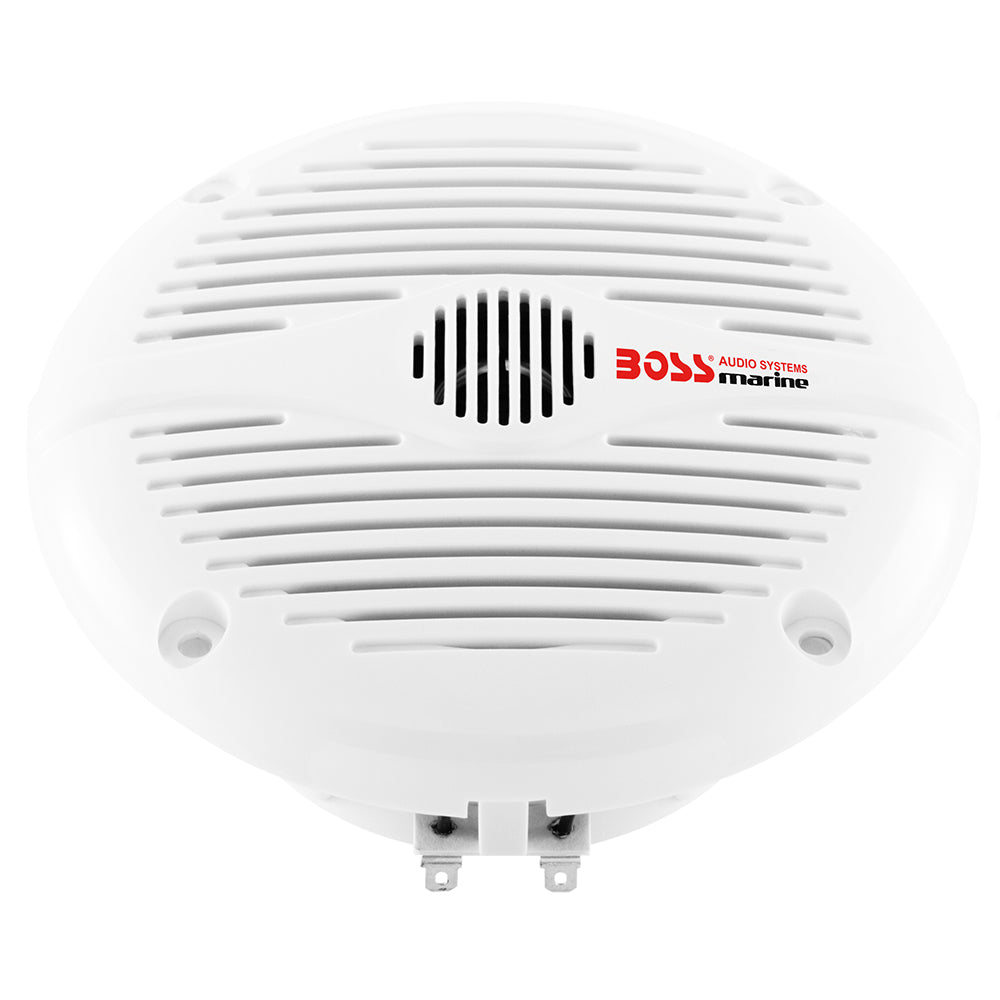 Boss Audio MR50 5.25-Inch Marine-Grade Round Speakers - White (Pair) - MR50