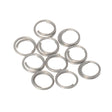 Barton Stainless Steel Split Rings - 10mm - 10-Pack - 60190