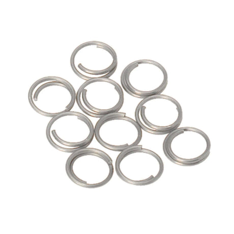 Barton Stainless Steel Split Rings - 10mm - 10-Pack - 60190