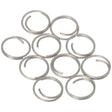 Barton Stainless Steel Large Split Rings - 14mm - 10-Pack - 60191