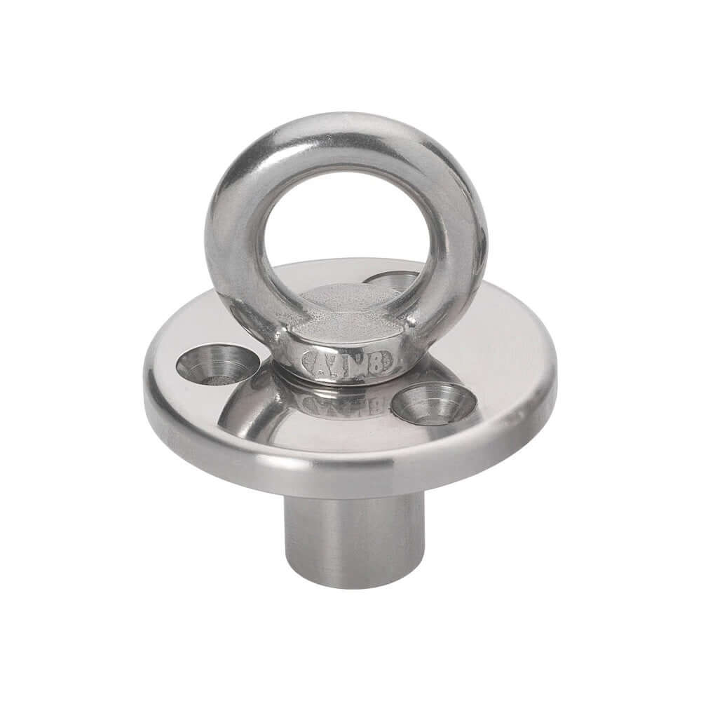 Barton Deck Plate w/Fixing & Eye w/Blanking Plug - M8 Eye - 60360