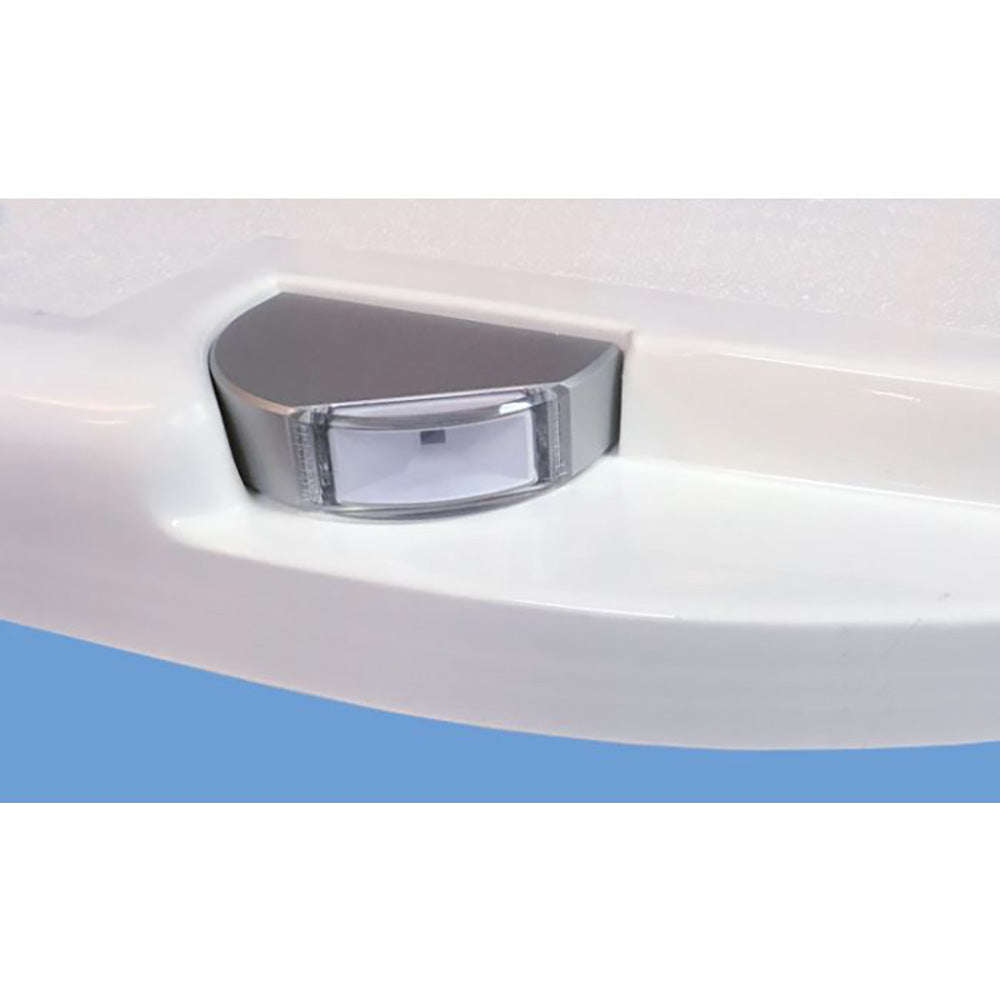 Lumitec Surface Mount Aluminum Navigation Light Port - Red, 2 Nautical Mile Visibility - 101845